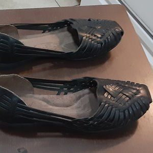 Black Natural Soul Comfort Sandals